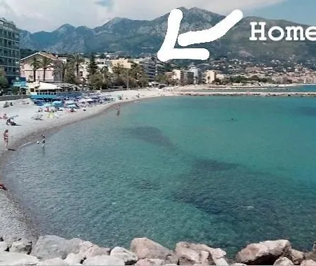 Cosy 2 Pieces, En Front De Mer, Cap Martin Apartman *